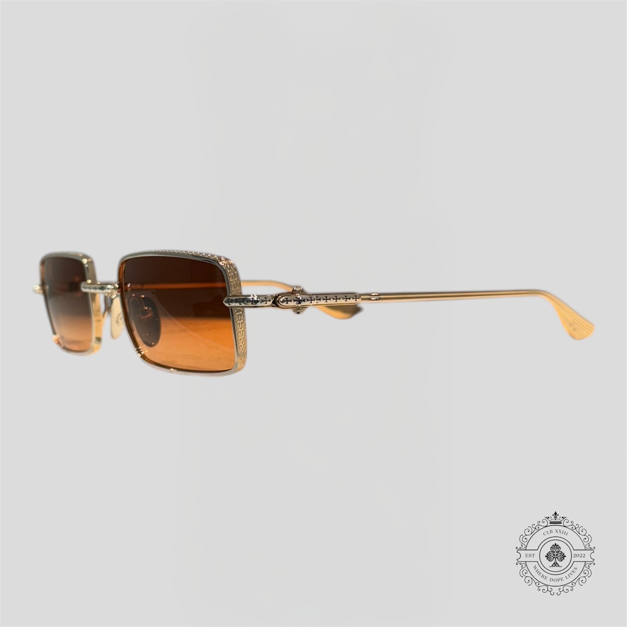 Lunettes de soleil Chrome Hearts Buckle Rider