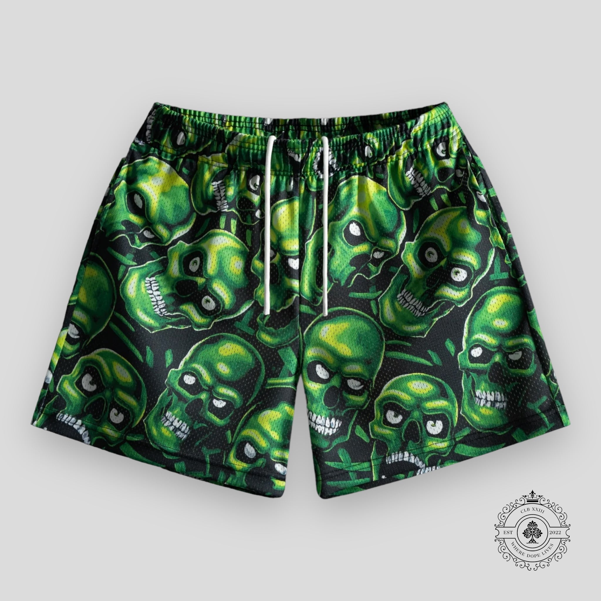 Short Skully vert Bravest Studios