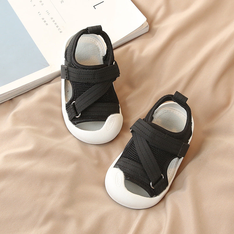 Chaussures souples et respirantes en maille pour bébés garçons et filles, antidérapantes, à semelle souple, chaussures décontractées pour tout-petans
