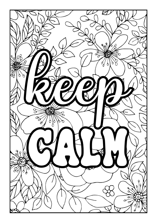 Livre de coloriage de citations motivantes (49 pages) – Téléchargement instantané PDF