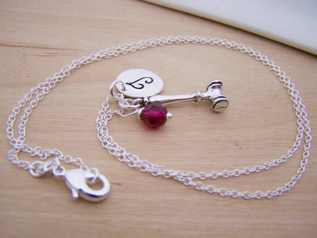 Collier Pendentif Marteau – Bijoux Personnalisés en Argent Sterling