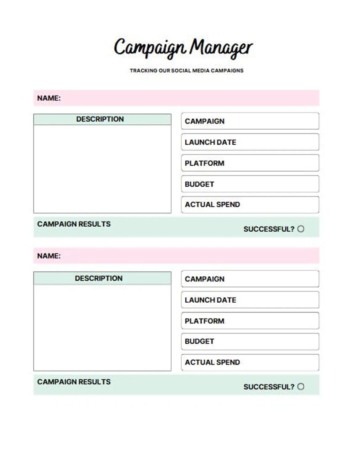 Shopify Store Planner | 60 Pages Printable & Editable