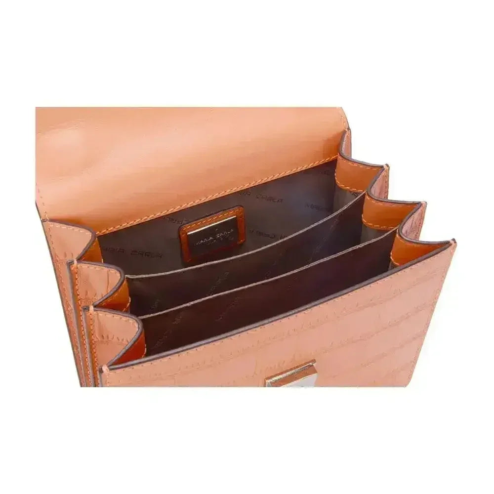 Maria Carla Sac à main de luxe en cuir pour femme - Petit sac à main, Lisse
