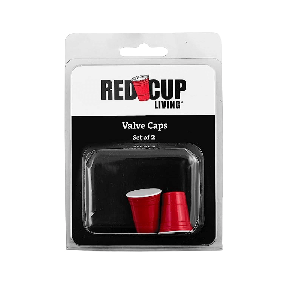 Bicycle Tire Valve Caps (Set of 2) | Easy Installation, BPA & Phthalates Free, Tire Protection