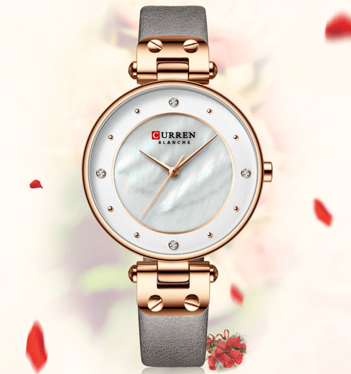Montres de luxe pour femmes avec un excellent arrière-plan et des designs en zircon, montre-bracelet de style professionnel, cadeau parfait pour elle