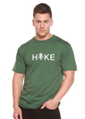 T-shirt graphique à manches courtes pour homme en bambou, viscose et coton biologique Hike