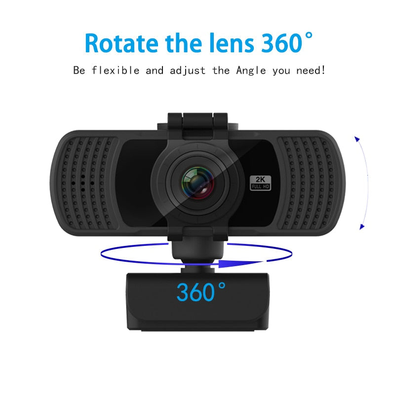 Webcam Réelle 1080P 200W Pixels Full HD Caméra Grand Angle 110° avec Microphone et Trépied pour Vidéo Écran Large Webcam de Streaming Pro pour Enregistrement, Appels, Conférences et Jeux