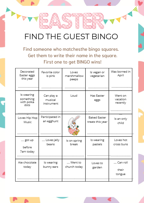 Easter Game Bundle (21 Games) – Printable Party Pack for Kids & Adults | Instant Download
