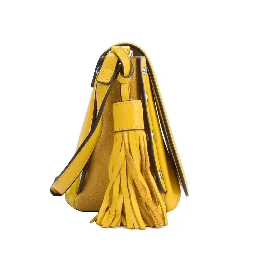 Sac à main de luxe en cuir Maria Carla pour femme - Petit sac à main, lisse