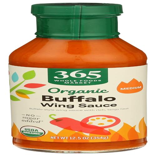 Sauce Ailes de Poulet Buffalo Biologique Whole Foods Market, 12,5 oz