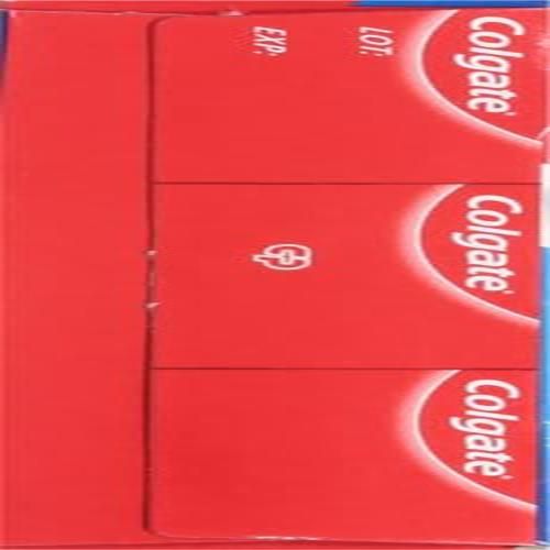 Colgate Dentifrice protection anti-caries au fluor, 170 g, paquet de 3