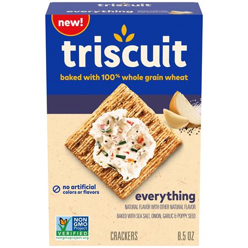 Triscuit Tout Blé Entier Craquelins, Collations pour le déjeuner, Craquelins, 240 g