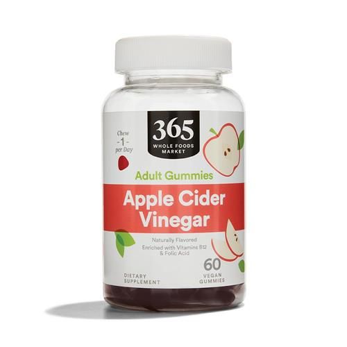 Gummies au Vinaigre de Cidre de Pomme Whole Foods Market, 60 Unités