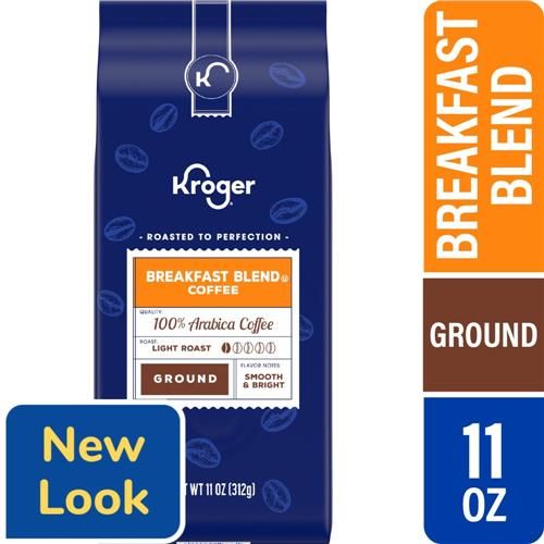 Café moulu doux Breakfast Blend de Kroger, 311 g