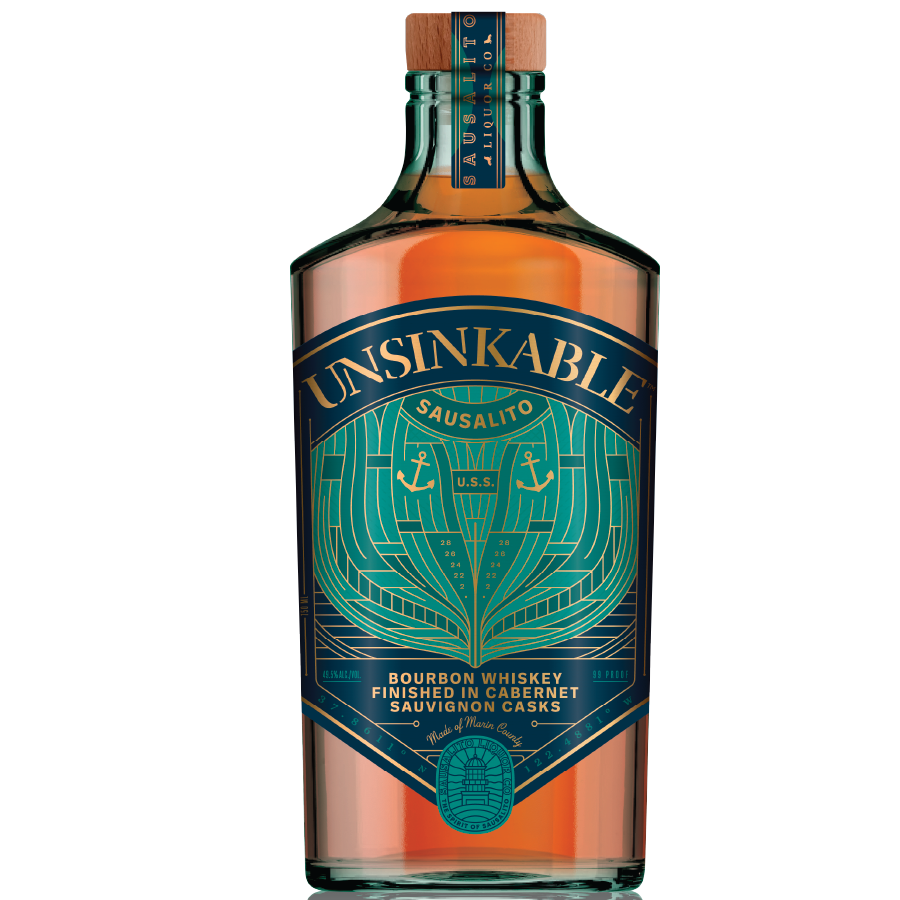 Sausalito Liquor Co. - Bourbon « Unsinkable » vieilli en fûts de Cabernet Sauvignon (750 ml)