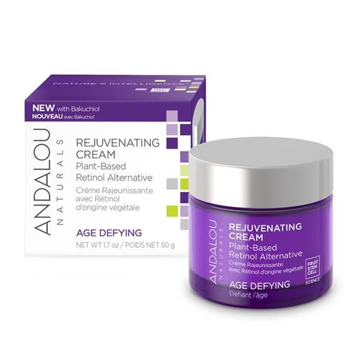 Crème Anti-Âge aux Alternatives Végétales au Rétinol Andalou Naturals, 48 g