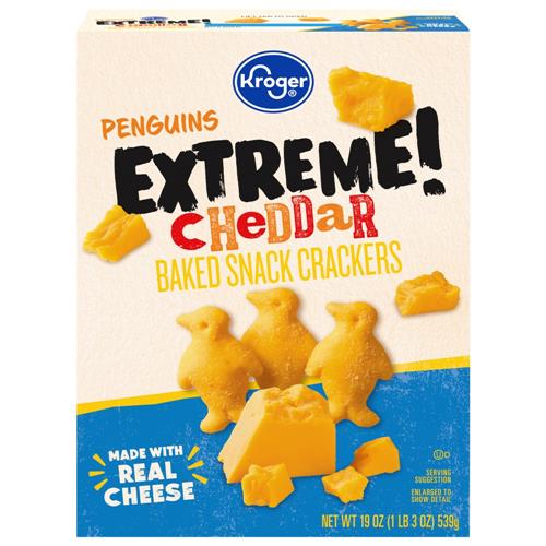 Kroger Craquelins extrêmes au cheddar 538 g