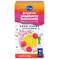 Kroger Préparation pour boisson limonade framboise zéro sucre 10 sachets