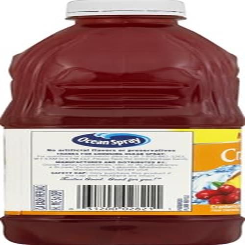 Boisson aux fruits canneberge et ananas Ocean Spray Cran-Pineapple, bouteille de 1,89 L (paquet de 1)