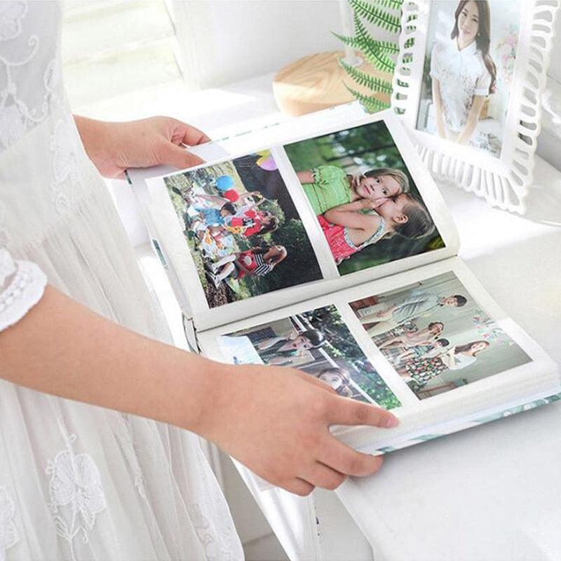Album photo 4D grand format 6 pouces - 200 pages - Album de scrapbooking pour bébé et famille - Album photo de mariage - Album de scrapbooking - Cadeaux mémorables à fabriquer soi-même pour vos proches