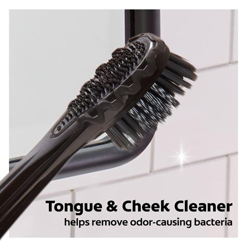 Têtes de rechange pour brosse à dents électrique au charbon actif 360 de Colgate, compatibles avec toute brosse à dents à pile 360, dotées de poils souples et d'un polissoir en caoutchouc sur chaque tête de rechange, paquet de 2