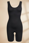Body gainant grande taille avec contrôle du ventre, rehausseur de fesses et soutien-gorge intégré, body shaper ouvert à l'entrejambe pour femmes