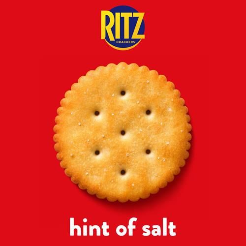 Ritz Craquelins légèrement salés, collations pour enfants et adultes, collations pour le déjeuner, 388 g