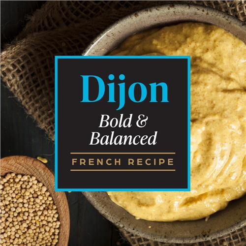 Moutarde de Dijon de recette française sélection privée 9 oz