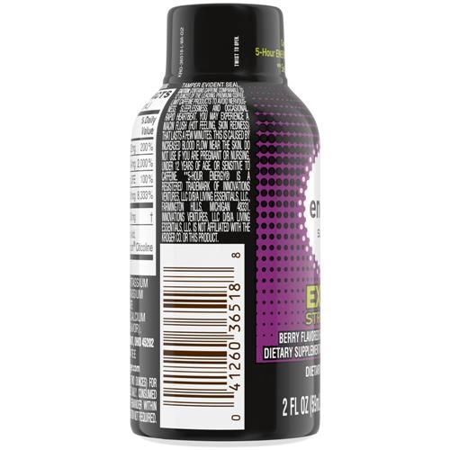 Kroger Boisson Énergisante aux Baies Shot Bouteille 2 fl oz