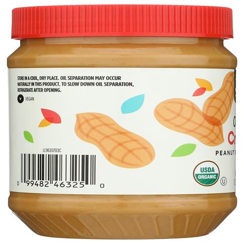 Beurre de cacahuètes crémeux biologique Whole Foods Market, 794 g