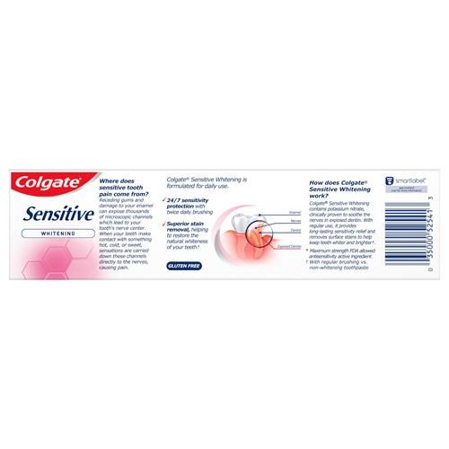 Colgate Dentifrice Maximum Soulagement Sensibilité et Blancheur, 170 g