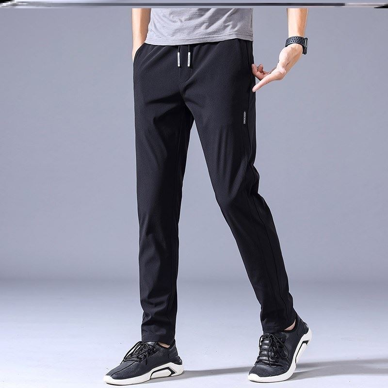 Pantalons de jogging droits pour homme – Légers, décontractés, confort coréen