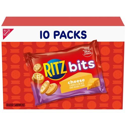 Ritz Bits Fromage, biscuits apéritifs, 10 sachets-collation