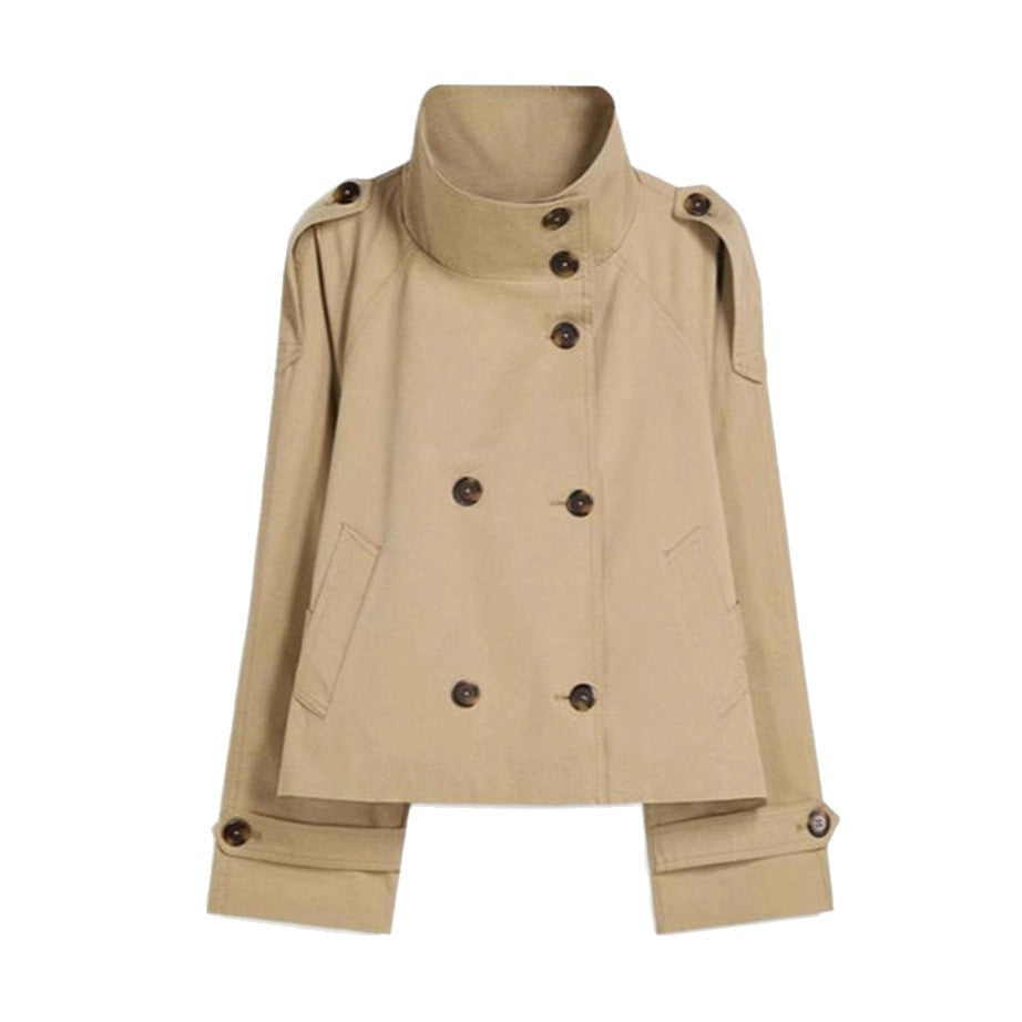 Trench-coat lacé à la taille pour femme