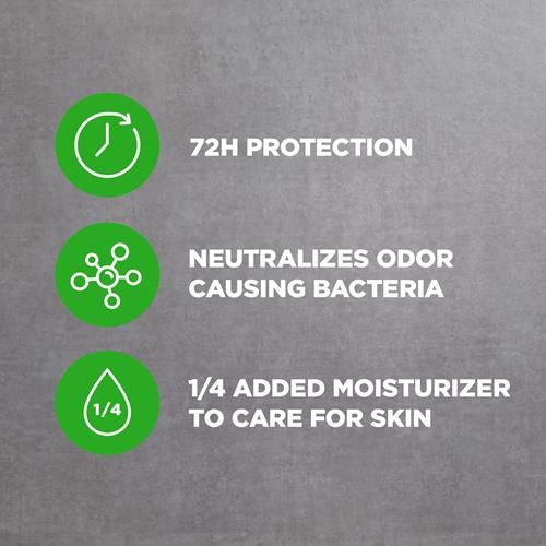 Dove Men+Care Anti-Transpirant en bâton Extra Fresh pour homme – Protection 72 heures contre la sueur et les odeurs, avec 1/4 de crème hydratante et parfum d'agrumes longue durée, 76 g