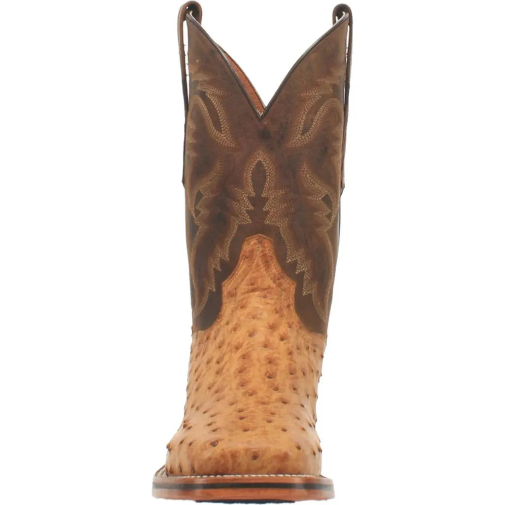 Bottes de Cowboy en Cuir d'Autruche Dan Post Kershaw pour Hommes