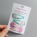 4 barrettes fantaisie coquillage sirène pour filles - accessoires cheveux enfants - épingles à cheveux bébé - coiffure enfant - accessoires cheveux fantaisie pour filles