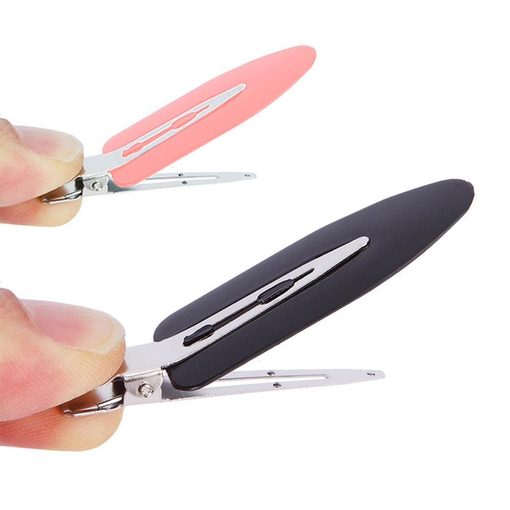4 pinces/1 pince à cheveux sans pli, sans couture, frange latérale, barrette de fixation de frange, accessoires de maquillage, de lavage du visage, épingles à cheveux pour femmes et filles, magnifiques accessoires capillaires pour femmes