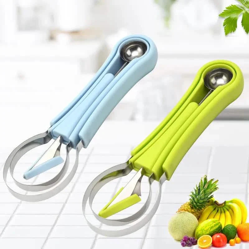 Outils de sculpture de fruits en acier inoxydable 5-en-1