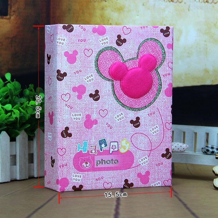 Album photo pour enfants à insérer, 5 pouces 200 photos, 7 pouces 100 photos, dessin animé, intercalaire, fait à la main, cadeau d'anniversaire, albums de scrapbooking familial, cadeau d'anniversaire de mariage pour couple