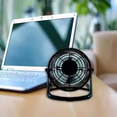 Ventilateur de bureau personnel USB de 5 pouces