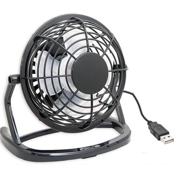 Ventilateur de bureau personnel USB de 5 pouces