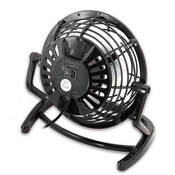 Ventilateur de bureau personnel USB de 5 pouces