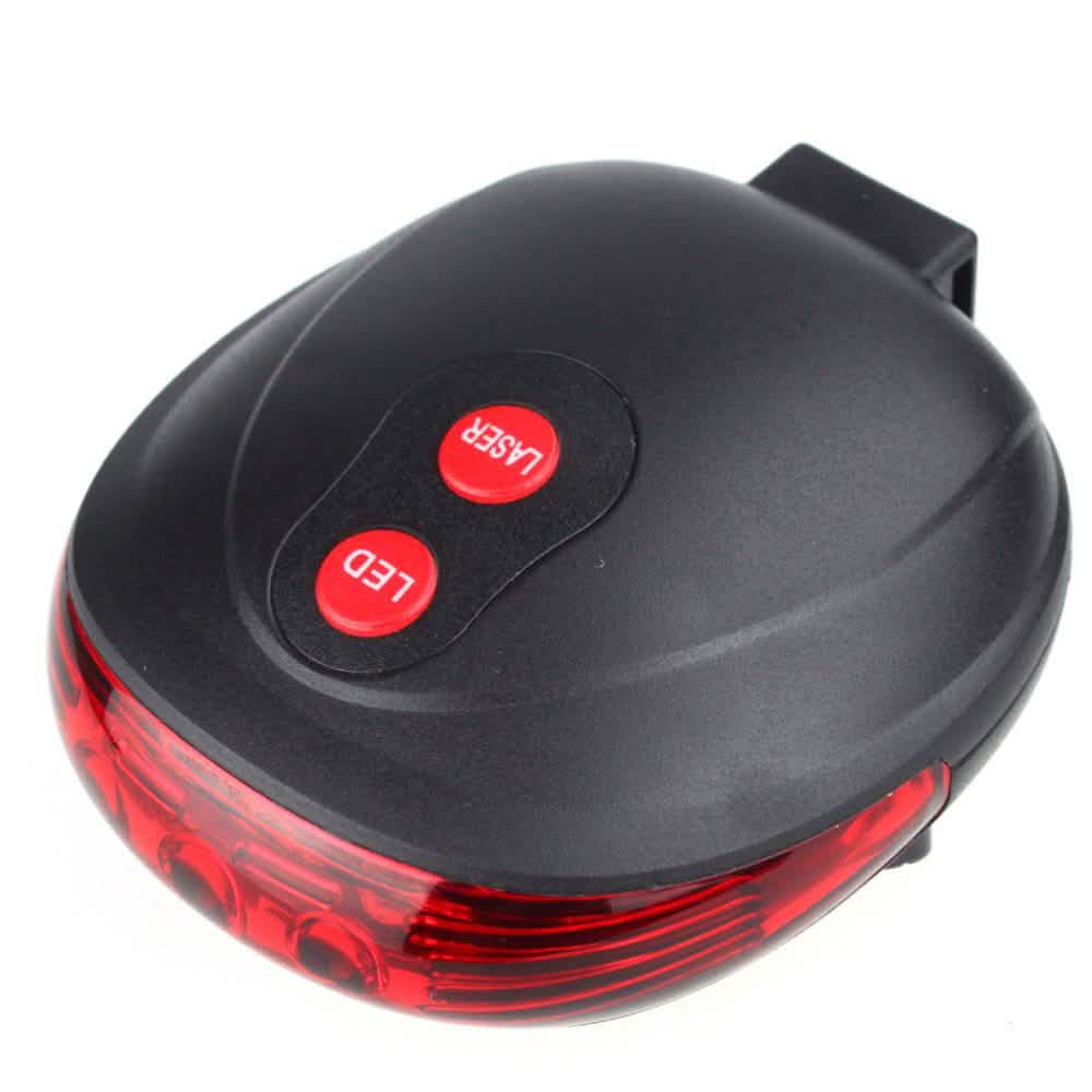 5 voyants de sécurité arrière pour vélo à LED