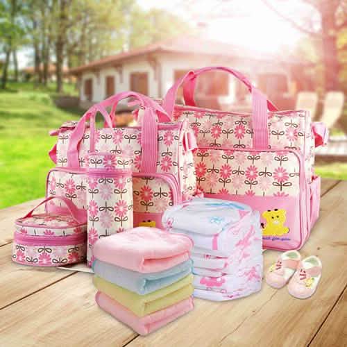 Lot de 5 sacs à langer pour bébé