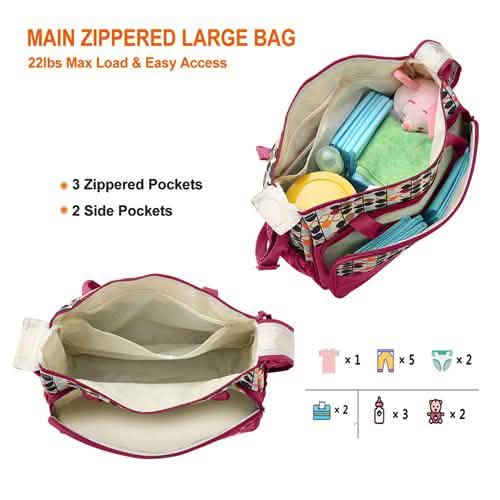 Lot de 5 sacs à langer pour bébé