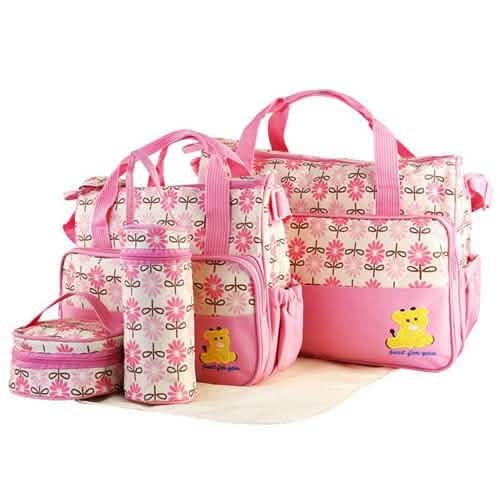 Lot de 5 sacs à langer pour bébé