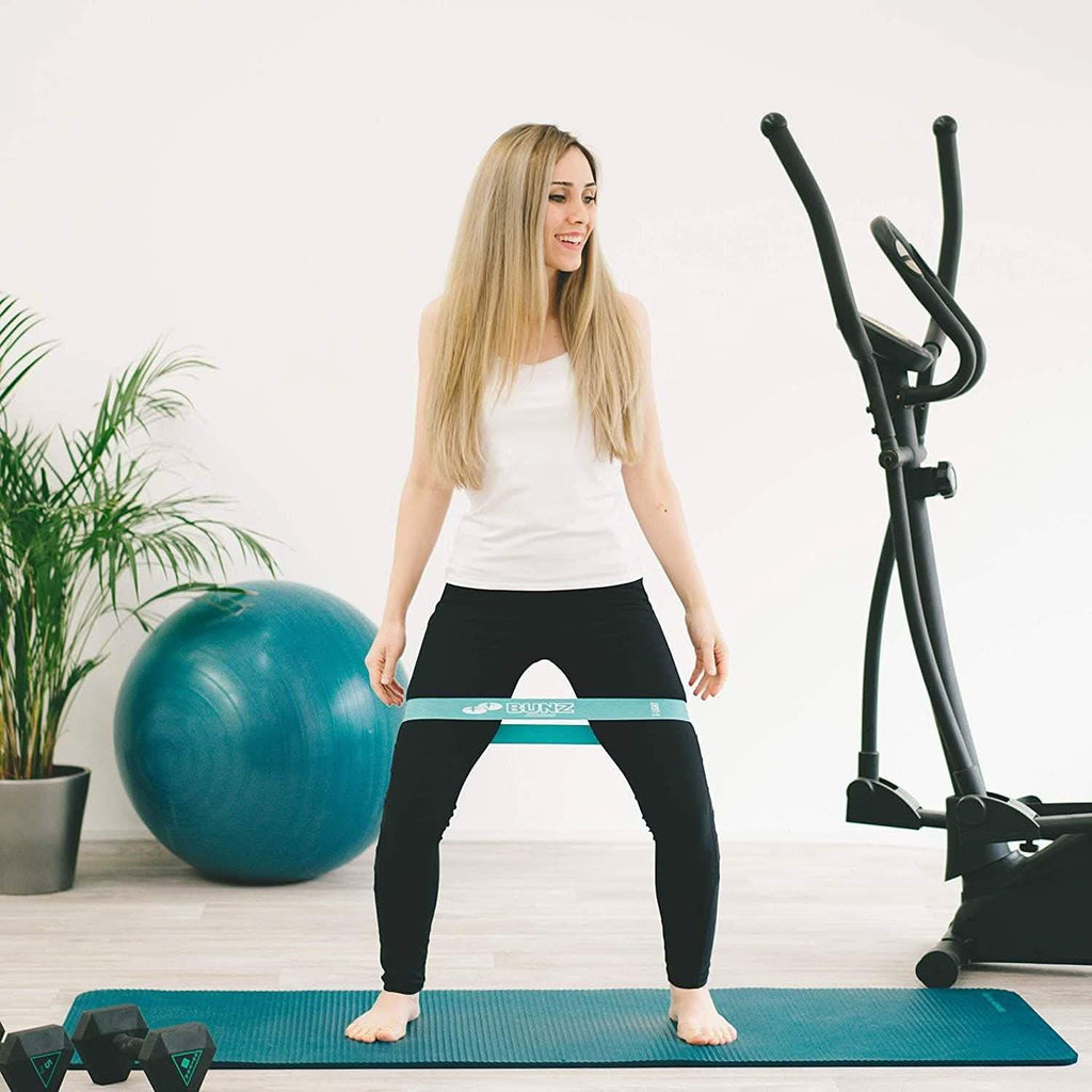 Paquet de 5 : Bande de fessiers Bunz Fitness