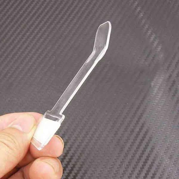 Lot de 5 : Support autocollant pour ticket de stationnement de voiture
