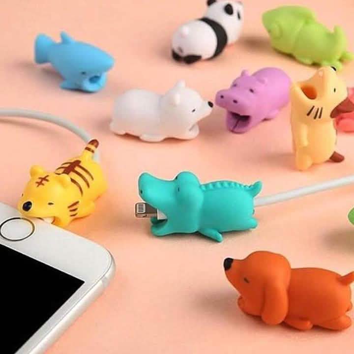 Paquet de 5 : Protège-câbles animaux Chompy